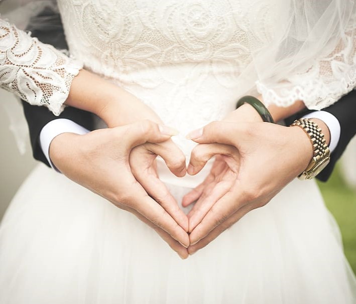married couple hands (awww)